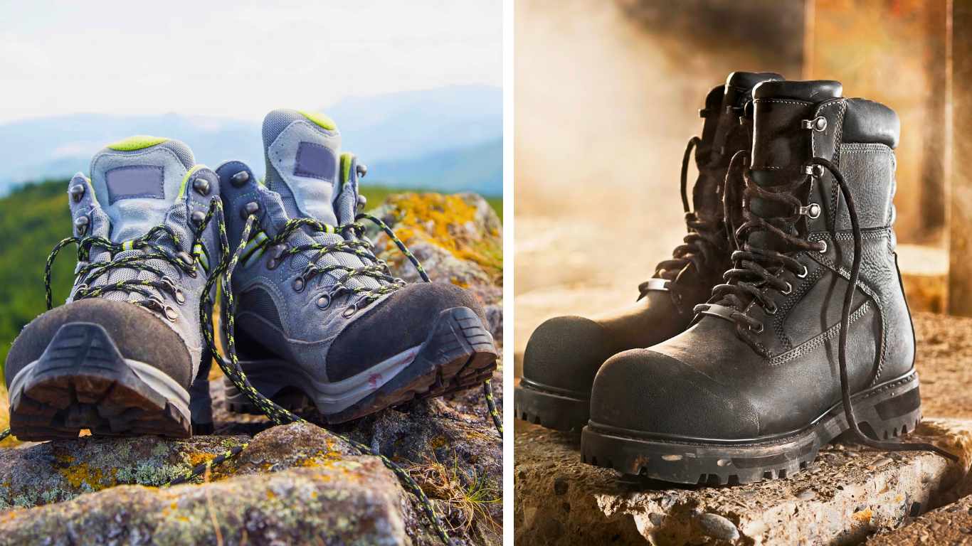 hiking boots vs work boots