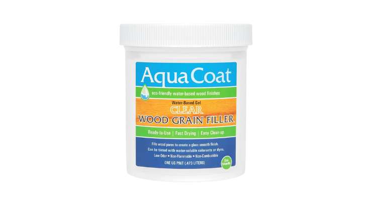 Aqua Coat Water Based Clear Wood Grain Filler Gel Review
