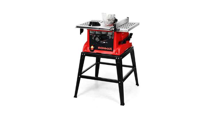 Goplus Table Saw 10 Inch 15 Amp Portable Table Saw